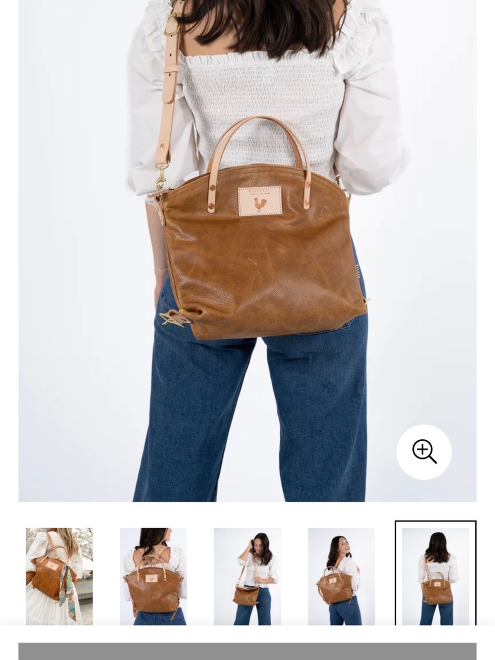 Meanwhile Back on the Farm Convertible Shoulder Bag / Backpack